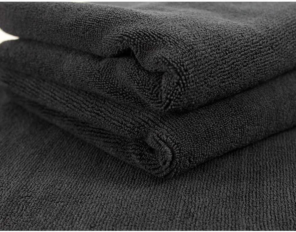 imageChemical Guys MIC8053 Monster Edgeless Microfiber Towel Black 16 in x 16 in Pack of 3Black Pack of 3