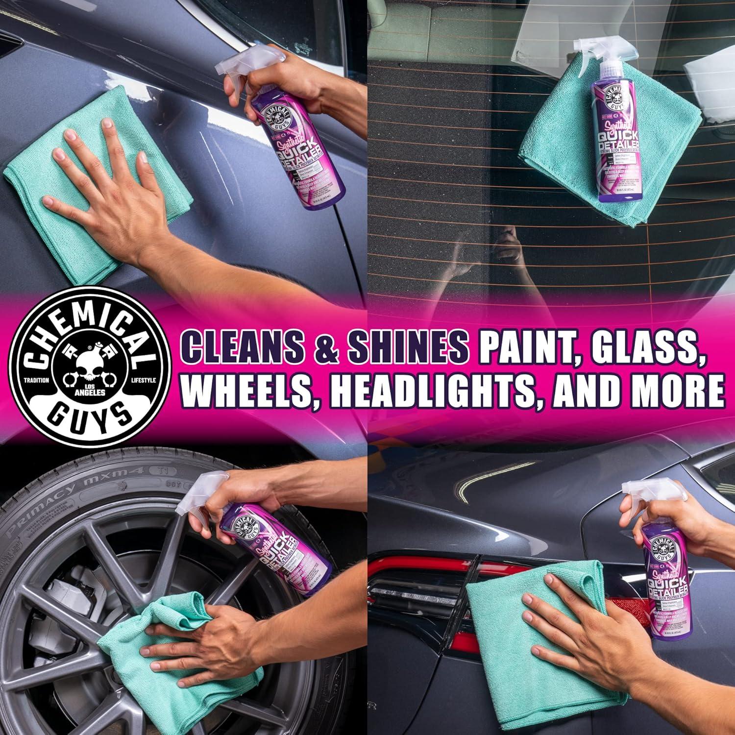 imageChemical Guys WAC211 Synthetic Quick Detailer Extreme Slick Polymer Detailer Safe for Cars Trucks SUVs Motorcycles RVs ampamp More 128 fl oz 1 Gallon128 Fl Oz Pack of 1