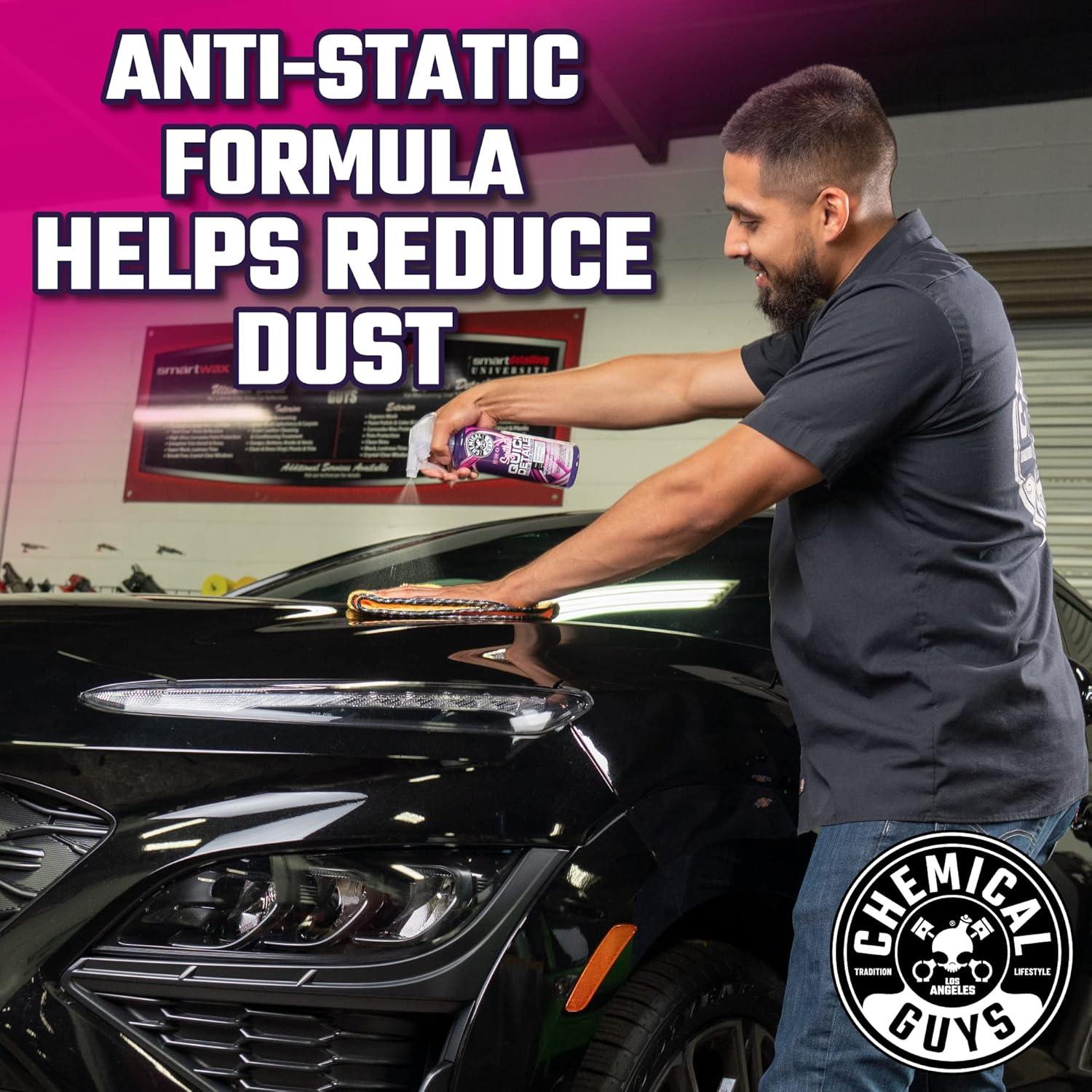 imageChemical Guys WAC211 Synthetic Quick Detailer Extreme Slick Polymer Detailer Safe for Cars Trucks SUVs Motorcycles RVs ampamp More 128 fl oz 1 GallonQuick Detailer