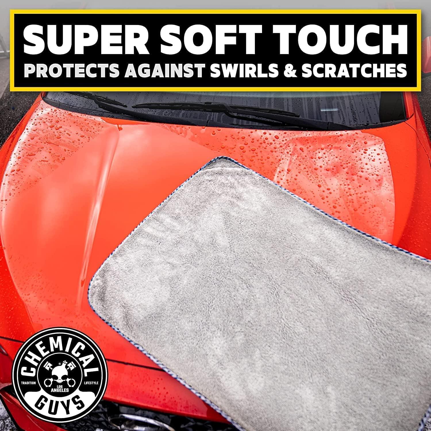 imageChemical Guys Woolly Mammoth Large Super Absorbent and Soft Microfiber Towels for Cars Gray 35 x 25 inchesGray