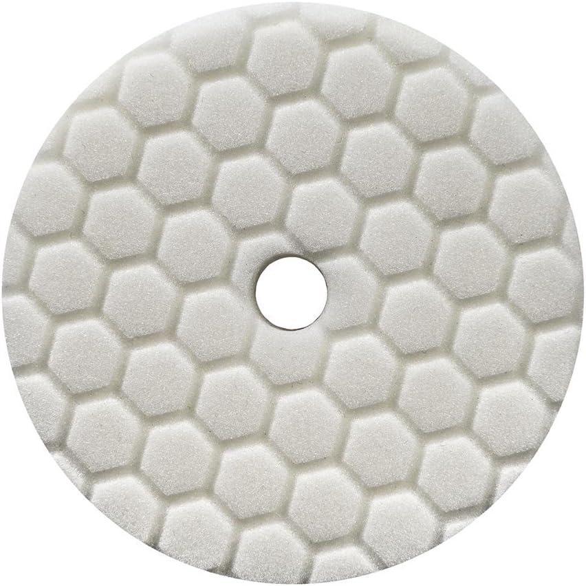 imageChemical Guys BUFX114HEX6 HexLogic Quantum LightMedium Polishing Pad White 65 Inch Pad made for 6 Inch backing plates
