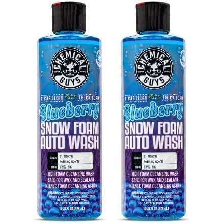 imageChemical Guys CWS21616 Blueberry Snow Foam Car Wash Soap Works with Foam Cannons Foam Guns or Bucket Washes Safe for Cars Trucks SUVs Jeeps Motorcycles RVs ampamp More 16 fl Oz16 Fl Oz Pack of 2