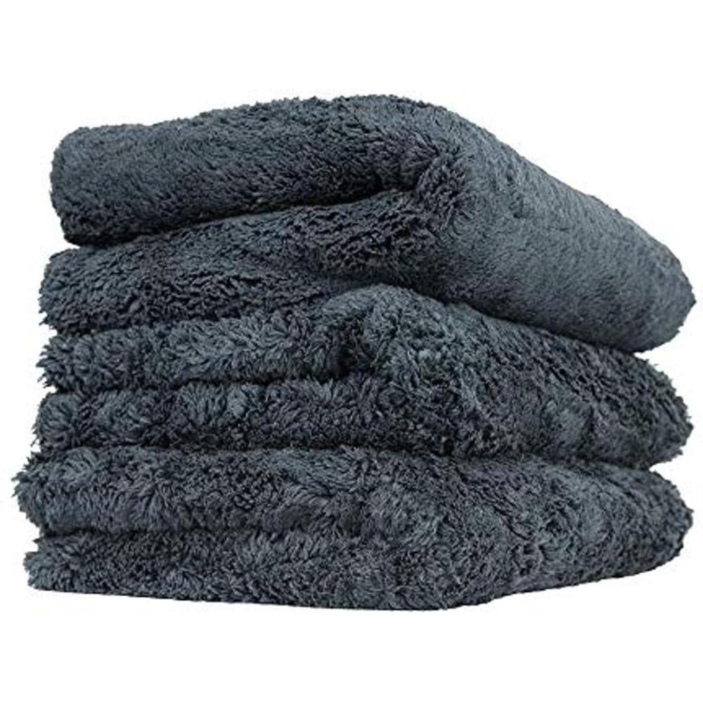 imageChemical Guys MIC35003 Happy Ending Edgeless Microfiber Towel Blue 16 in x 16 in Pack of 3Black