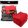imageChemical Guys MIC35003 Happy Ending Edgeless Microfiber Towel Blue 16 in x 16 in Pack of 3Red