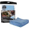 imageChemical Guys MIC35203 Workhorse Professional Grade Microfiber Towel Gray Safe for Car Wash Home Cleaning ampamp Pet Drying Cloths 16quot x 16quot Pack of 3Blue