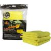 imageChemical Guys MIC35203 Workhorse Professional Grade Microfiber Towel Gray Safe for Car Wash Home Cleaning ampamp Pet Drying Cloths 16quot x 16quot Pack of 3Yellow