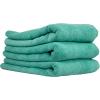 imageChemical Guys MIC35203 Workhorse Professional Grade Microfiber Towel Gray Safe for Car Wash Home Cleaning ampamp Pet Drying Cloths 16quot x 16quot Pack of 3Green