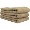 imageChemical Guys MIC35203 Workhorse Professional Grade Microfiber Towel Gray Safe for Car Wash Home Cleaning ampamp Pet Drying Cloths 16quot x 16quot Pack of 3Tan