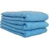 imageChemical Guys MIC35203 Workhorse Professional Grade Microfiber Towel Gray Safe for Car Wash Home Cleaning ampamp Pet Drying Cloths 16quot x 16quot Pack of 3Blue