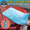 imageChemical Guys Woolly Mammoth Large Super Absorbent and Soft Microfiber Towels for Cars Gray 35 x 25 inchesBlue