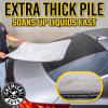 imageChemical Guys Woolly Mammoth Large Super Absorbent and Soft Microfiber Towels for Cars Gray 35 x 25 inchesGray