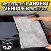 imageChemical Guys Woolly Mammoth Large Super Absorbent and Soft Microfiber Towels for Cars Gray 35 x 25 inchesGray