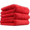 imageChemical Guys MIC35103 Happy Ending Edgeless Microfiber Towel Red 16 in x 16 in Pack of 3