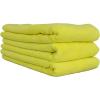 imageChemical Guys MIC35203 Workhorse Professional Grade Microfiber Towel Gray Safe for Car Wash Home Cleaning ampamp Pet Drying Cloths 16quot x 16quot Pack of 3Yellow