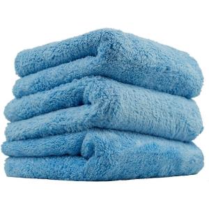 imageChemical Guys MIC35003 Happy Ending Edgeless Microfiber Towel Blue 16 in x 16 in Pack of 3Blue