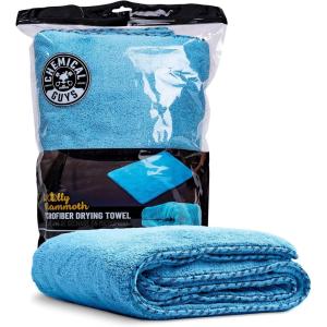 imageChemical Guys Woolly Mammoth Large Super Absorbent and Soft Microfiber Towels for Cars Gray 35 x 25 inchesBlue