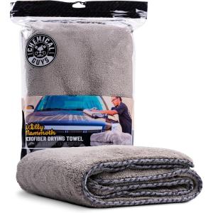 imageChemical Guys Woolly Mammoth Large Super Absorbent and Soft Microfiber Towels for Cars Gray 35 x 25 inchesGray