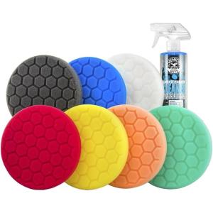 imageChemical Guys BUFHEXKITS8 HexLogic Buffing Pad Kit 65quot 8 Items65 Inch