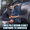 imageChemical Guys Megalodon Large Super Absorbent and Soft Microfiber Towels for Cars Trucks SUVs ampamp More Dark Blue 24 in x 36 in