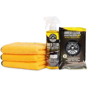 imageChemical Guys SPI66316KIT Complete InnerCleaner Interior Quick Detailer Kit  5 Items Including 1 16 oz Sprayable InnerClean 1 50 Pack of InnerClean Wipes ampamp 3 16quotx16quot Microfiber Towels