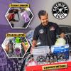 imageChemical Guys CWS61964 Black Light Foaming Car Wash Soap Works with Foam Cannons Foam Guns or Bucket Washes For Cars Trucks Motorcycles RVs ampamp More 64 fl oz Half Gallon Black Cherry ScentSOAP