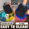 imageChemical Guys MIC498 Chenille Premium ScratchFree Microfiber Wash Mitt Safe for Cars Trucks SUVs RVs ampamp More 109quot x 8quot 1 Pack