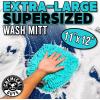 imageChemical Guys MIC513 Big Noodle Chenille Microfiber Scratch Free Supersized Car Wash Mitt for Cars Trucks SUVs RVs ampamp More Turquoise 11quot x 12quot