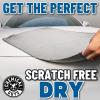 imageChemical Guys Waffle Weave for Home ampamp Auto Glass Windows Mirrors ampamp More Gray 25 in x 36 in 2Pack