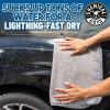 imageChemical Guys Waffle Weave for Home ampamp Auto Glass Windows Mirrors ampamp More Lavender 25 in x 36 in 3PackGray