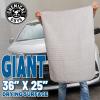 imageChemical Guys Waffle Weave for Home ampamp Auto Glass Windows Mirrors ampamp More Lavender 25 in x 36 in 3PackGray