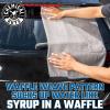 imageChemical Guys Waffle Weave for Home ampamp Auto Glass Windows Mirrors ampamp More Lavender 25 in x 36 in 3PackGray