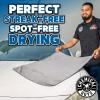 imageChemical Guys Waffle Weave for Home ampamp Auto Glass Windows Mirrors ampamp More Lavender 25 in x 36 in 3PackGray