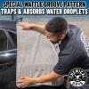 imageChemical Guys Waffle Weave for Home ampamp Auto Glass Windows Mirrors ampamp More Lavender 25 in x 36 in 3PackGray