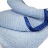 imageChemical Guys Waffle Weave for Home ampamp Auto Glass Windows Mirrors ampamp More Lavender 25 in x 36 in 3PackLight Blue