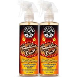 imageChemical Guys AIR40103 Black Frost Vent Clip Air Freshener Great for Cars Trucks SUVs RVs Home Office Dorm Room ampamp More 16 fl oz  3 Pack16 Fl Oz Pack of 2