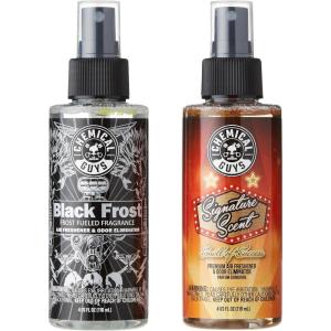 imageChemical Guys AIR40103 Black Frost Vent Clip Air Freshener Great for Cars Trucks SUVs RVs Home Office Dorm Room ampamp More 16 fl oz  3 Pack4 Fl Oz Pack of 2