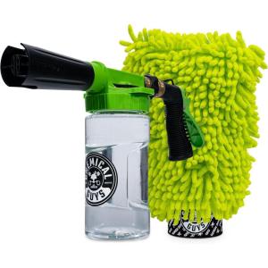 imageChemical Guys Foam Blaster 6 Foam Car Wash Gun and Chenille Premium ScratchFree Microfiber Wash Mitt Lime Green  Car Wash Foamer Connects to Any Garden Hose EQP365 2 ItemsEQP365