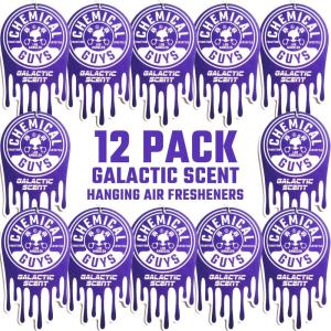 imageChemical Guys Hanging Air Freshener Fresh Cherry Scent 12 Pack Great for Cars Trucks SUVs RVs Home Garage Workspace Dorm Room ampamp More 4 x 3 Packs  AIR40604Galactic