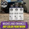 imageChemical Guys CWS 1010 64 MaxiSuds II Foaming Car Wash Soap Works with Foam Cannons Foam Guns or Bucket Washes Safe for Cars Trucks Motorcycles RVs ampamp More 64 fl Oz Half Gallon Grape Scent128 Fl Oz Pack of 1