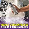 imageChemical Guys CWS 1010 64 MaxiSuds II Foaming Car Wash Soap Works with Foam Cannons Foam Guns or Bucket Washes Safe for Cars Trucks Motorcycles RVs ampamp More 64 fl Oz Half Gallon Grape Scent128 Fl Oz Pack of 1