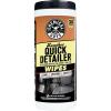 imageChemical Guys Leather Quick Detailer Wipes Works on Natural Synthetic Pleather Faux Leather and More On The Go Car Care Accessory 30 Ct