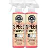 imageChemical Guys Speed Wipe Quick Detailer Safe for Cars Trucks SUVs Motorcycles RVs ampamp More Extra Large 32 fl oz Cherry Scent16 Fl Oz Pack of 2