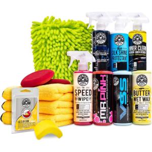 imageChemical Guys HOL123 Car Cleaning Kit for Interior ampamp Exterior 14 Items Including 7 16 oz Chemicals