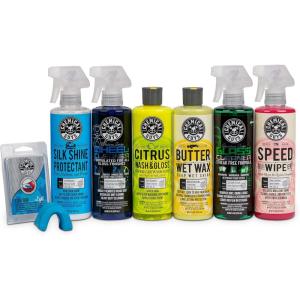 imageChemical Guys HOL124 Car Cleaning Kit 7 Items Including 6 16 oz Chemicals