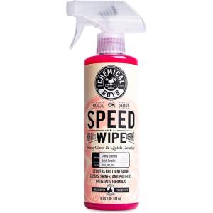 imageChemical Guys Speed Wipe Quick Detailer Safe for Cars Trucks SUVs Motorcycles RVs ampamp More Extra Large 32 fl oz Cherry Scent16 Fl Oz Pack of 1