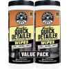 imageChemical Guys Leather Quick Detailer Wipes in Canister 30 ct 2 Pack  EasyClean Conditioning Wipes For Leather Seats Interiors ampamp Accessories
