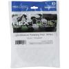 imageChemical Guys BUFX104HEX4 BUFX104HEX4 HexLogic LightMedium Polishing Pad White 45 Inch Pad made for 4 Inch backing platesLight Cutting