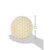 imageChemical Guys BUFX104HEX4 BUFX104HEX4 HexLogic LightMedium Polishing Pad White 45 Inch Pad made for 4 Inch backing platesLight Cutting