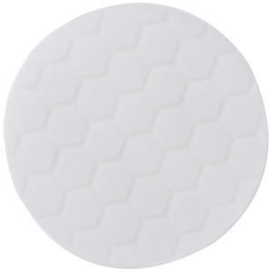 imageChemical Guys BUFX104HEX4 BUFX104HEX4 HexLogic LightMedium Polishing Pad White 45 Inch Pad made for 4 Inch backing platesLight Cutting