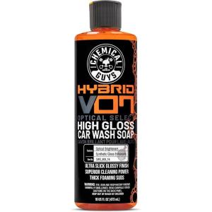 imageChemical Guys CWS80816 Hybrid Foaming High Gloss Car Wash Soap Works with Foam Cannons Foam Guns or Bucket Washes Safe for Cars Trucks Motorcycles RVs ampamp More 16 fl oz Orange ScentSOAP